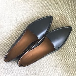 NWOT J. Crew black loafers 9M